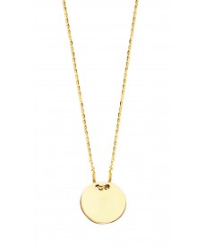 COLLIER ROND OR JAUNE