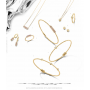 COLLIER OR JAUNE SAPHIR ROSE & DIAMANTS