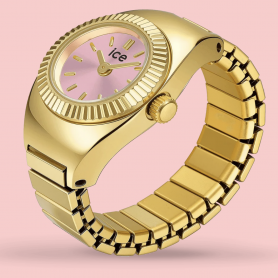 ICE CHOUCHOU GOLD PINK