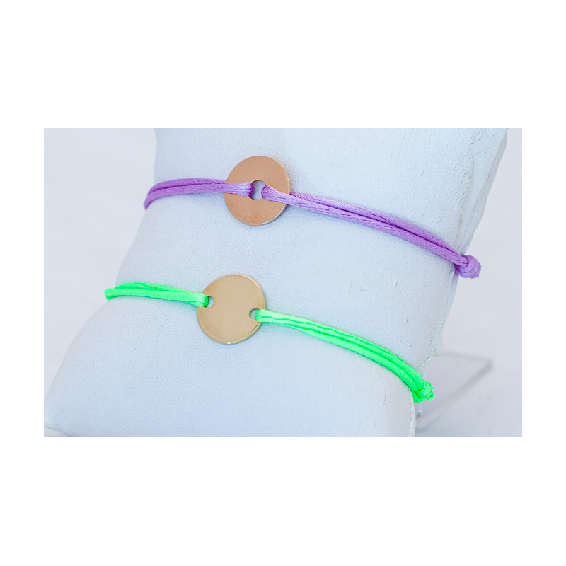 BRACELET OR & CORDONS