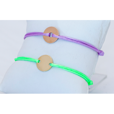 BRACELET OR & CORDONS