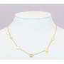 COLLIER OR JAUNE A PERSONNALISER