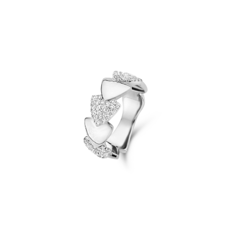 BAGUE OR BLANC & DIAMANTS ONE MORE