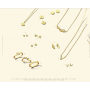 COLLIER OR JAUNE & DIAMANTS